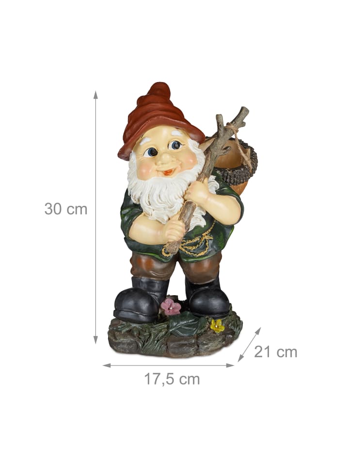 relaxdays Gartenzwerg in Bunt günstig kaufen onesize