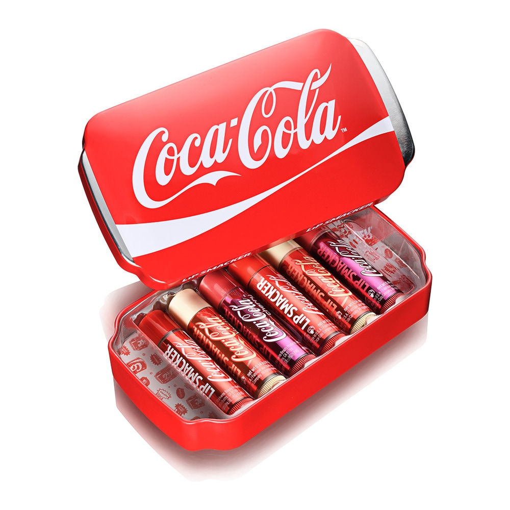 lip smacker Cannette Coca Cola 6 pcs assorties Baume à lèvres