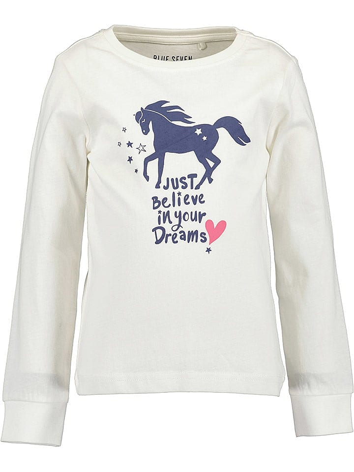 Blue Seven Pyjama in Creme/ Dunkelblau günstig kaufen 92