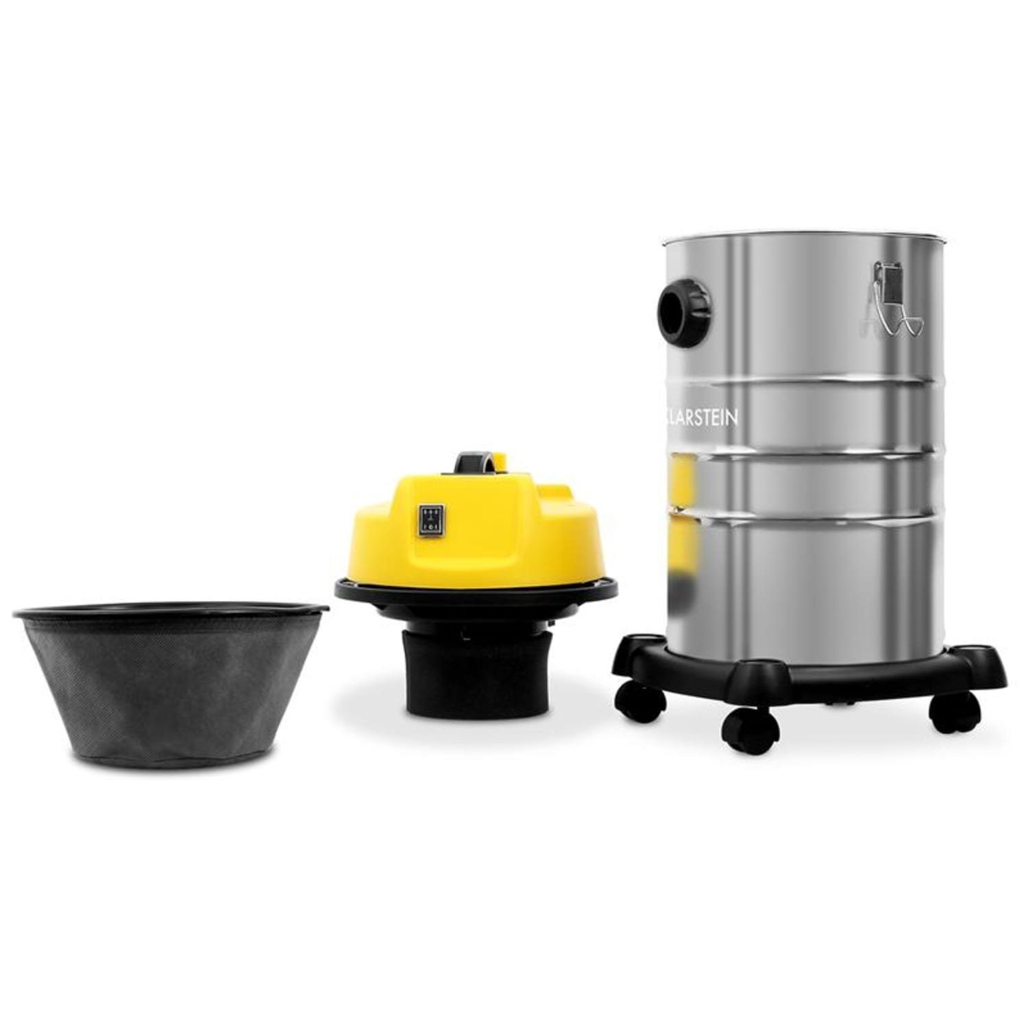 Klarstein Nass-Trocken-Sauger IVC-30 Nass-/Trockensauger umfangreiches Zubehör 30L 1800W, 1400 W, Trocken Nasssauger Industriestaubsauger beutellos Saugwischer Sauger