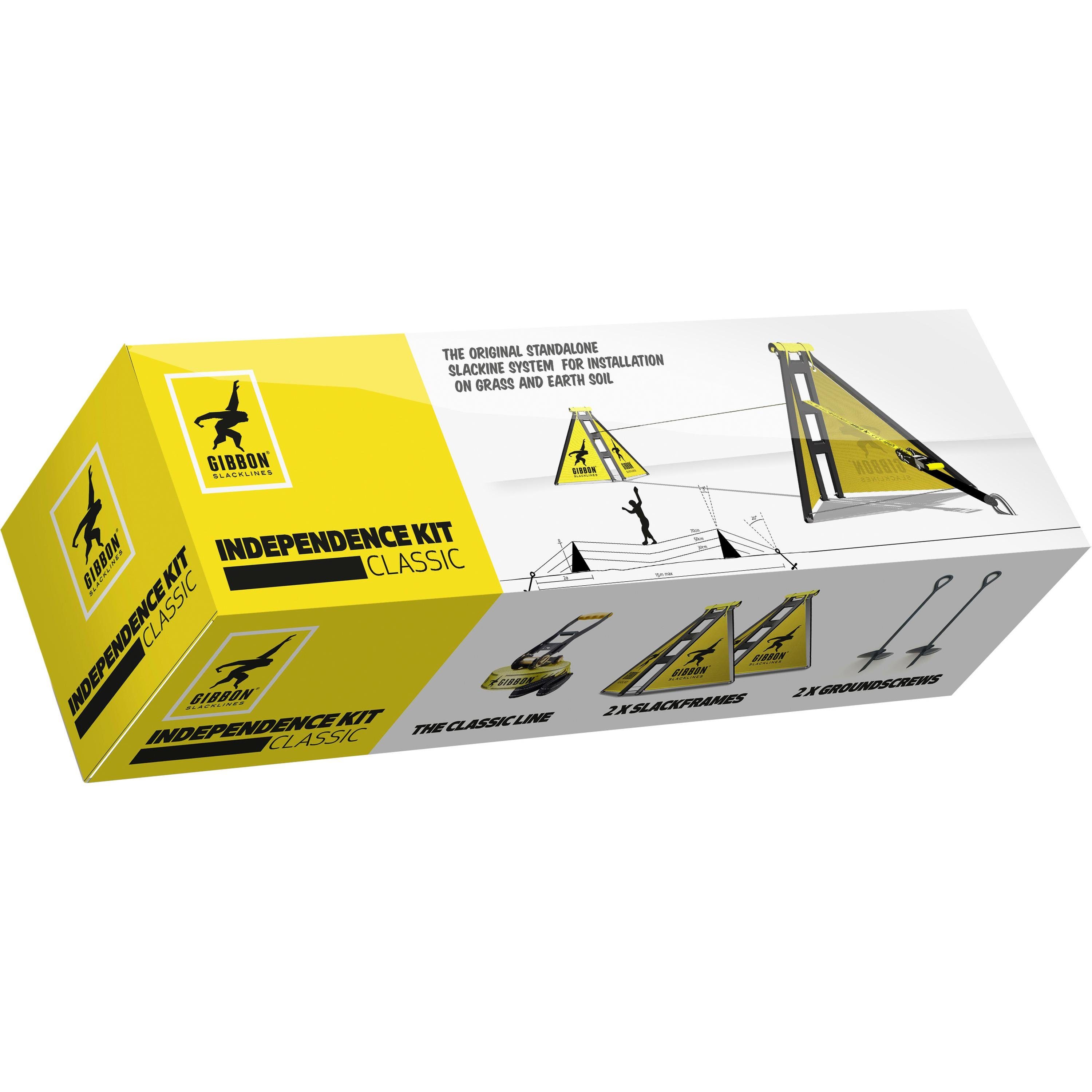 Gibbon Slackline Independencekit Classic