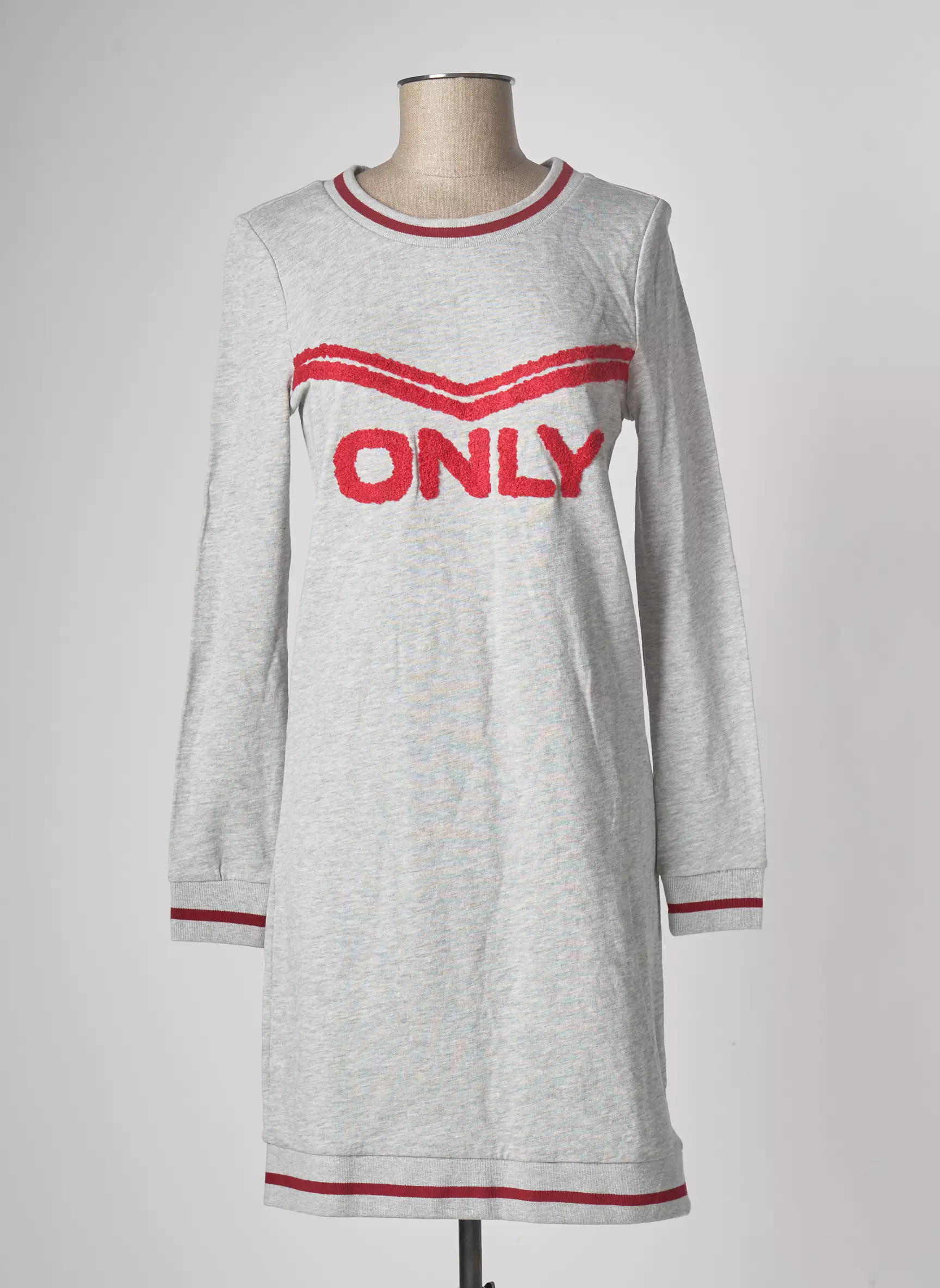 Only Robes Pulls Femme couleur gris