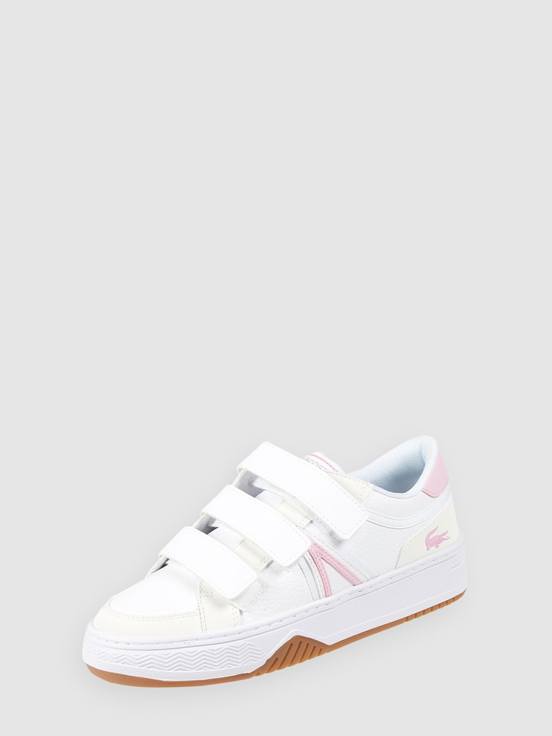 Sneaker in Leder-Optik  in weiß