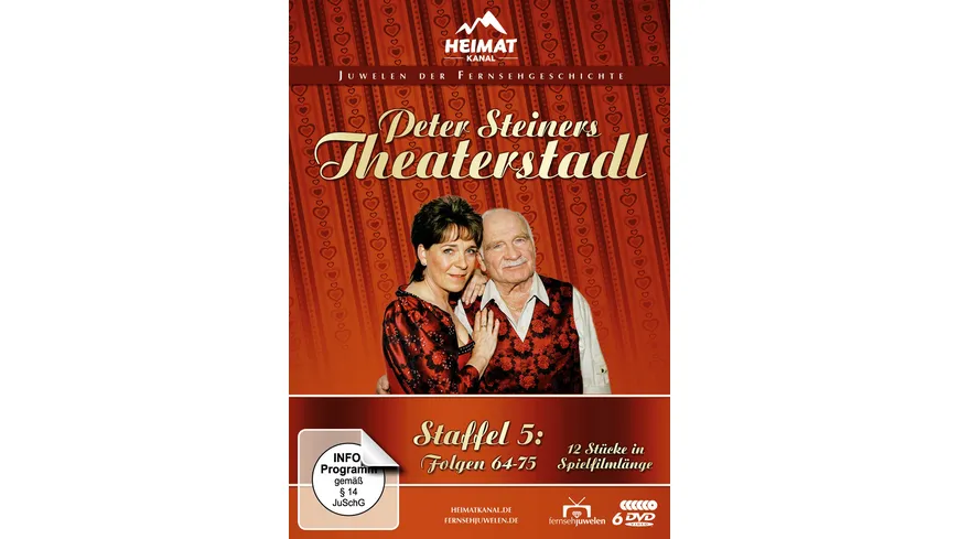 Peter Steiners Theaterstadl - Staffel 5/Folgen 64-75  [6 DVDs]