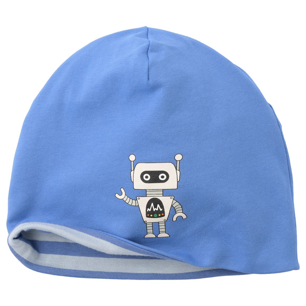 Jungen Beanie mit Roboter-Print