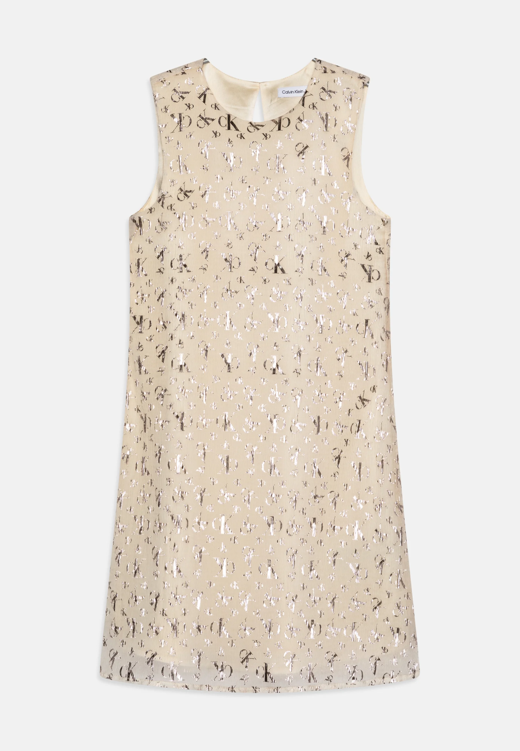 Calvin Klein Jeans VESTIDO METALIZADO - Vestido elegante