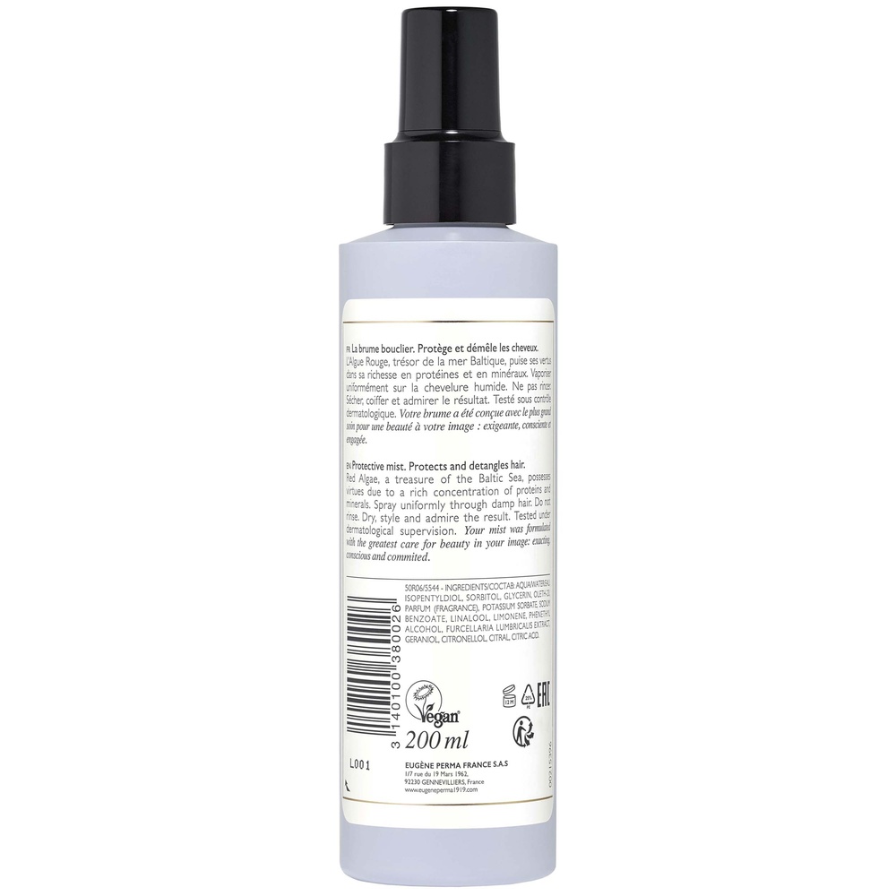 Eugène Perma 1919 Brume Bouclier Spray protecteur sans rinçage, idéal pour tous types de cheveux