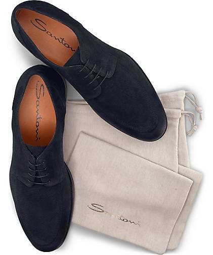 Santoni Derby-Schnürer