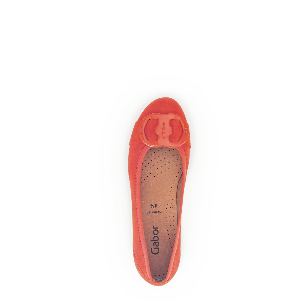 Gabor fashion Eleganter Ballerina orange