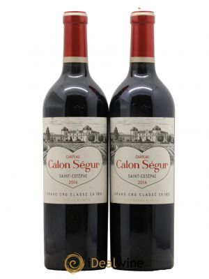 Château Calon Ségur 3ème Grand Cru Classé  2014 - Lot de 2 Bouteilles