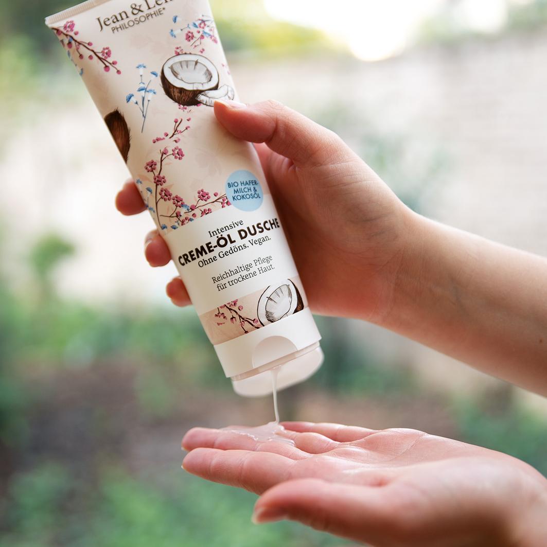 Philiosophie Reichhaltige Creme-Öl Dusche Bio-Hafermilch/Kokosöl