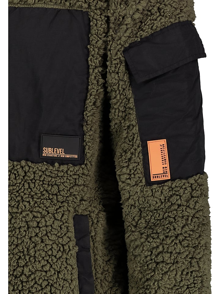 Sublevel Fleecejacke in Khaki günstig kaufen