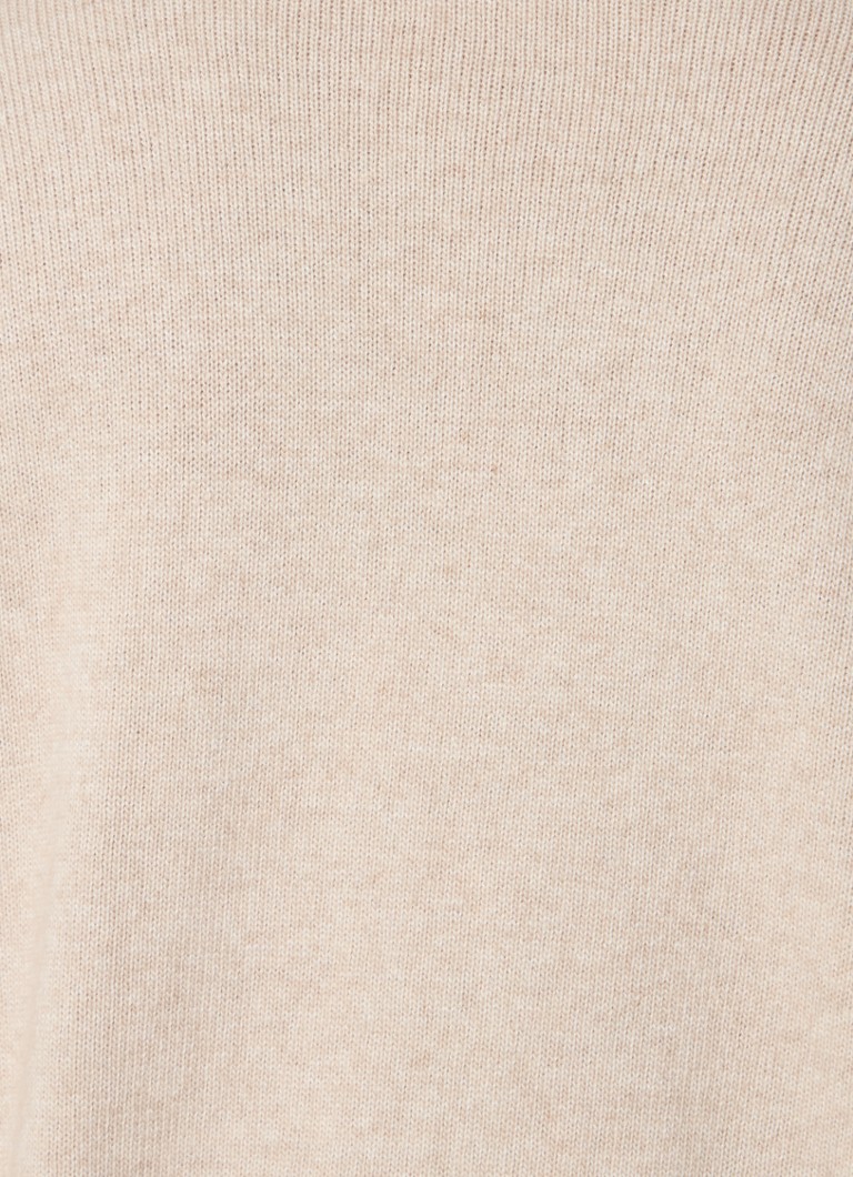 Benetton Fine-knit wool blend pullover with V-neck