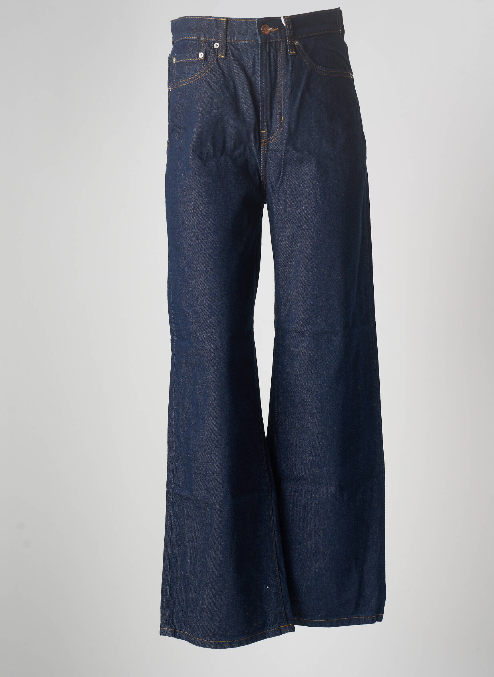 Only Jeans Coupe Large Femme couleur bleu