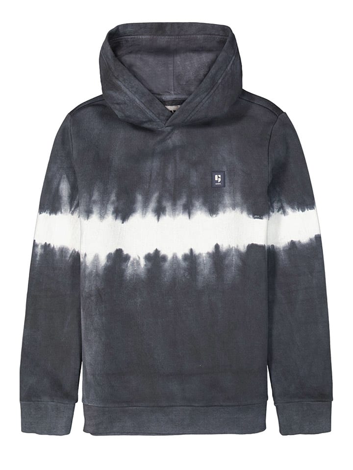 Garcia Hoodie in Anthrazit/ Weiß günstig kaufen