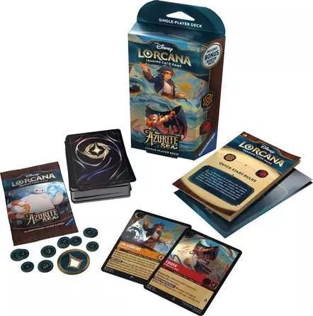 Disney Lorcana: Azurite Sea - Amber and Ruby Single Player Deck (Englisch)