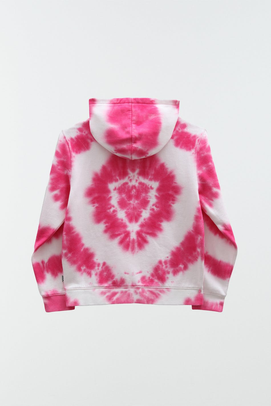 Tie dye heart hoodie