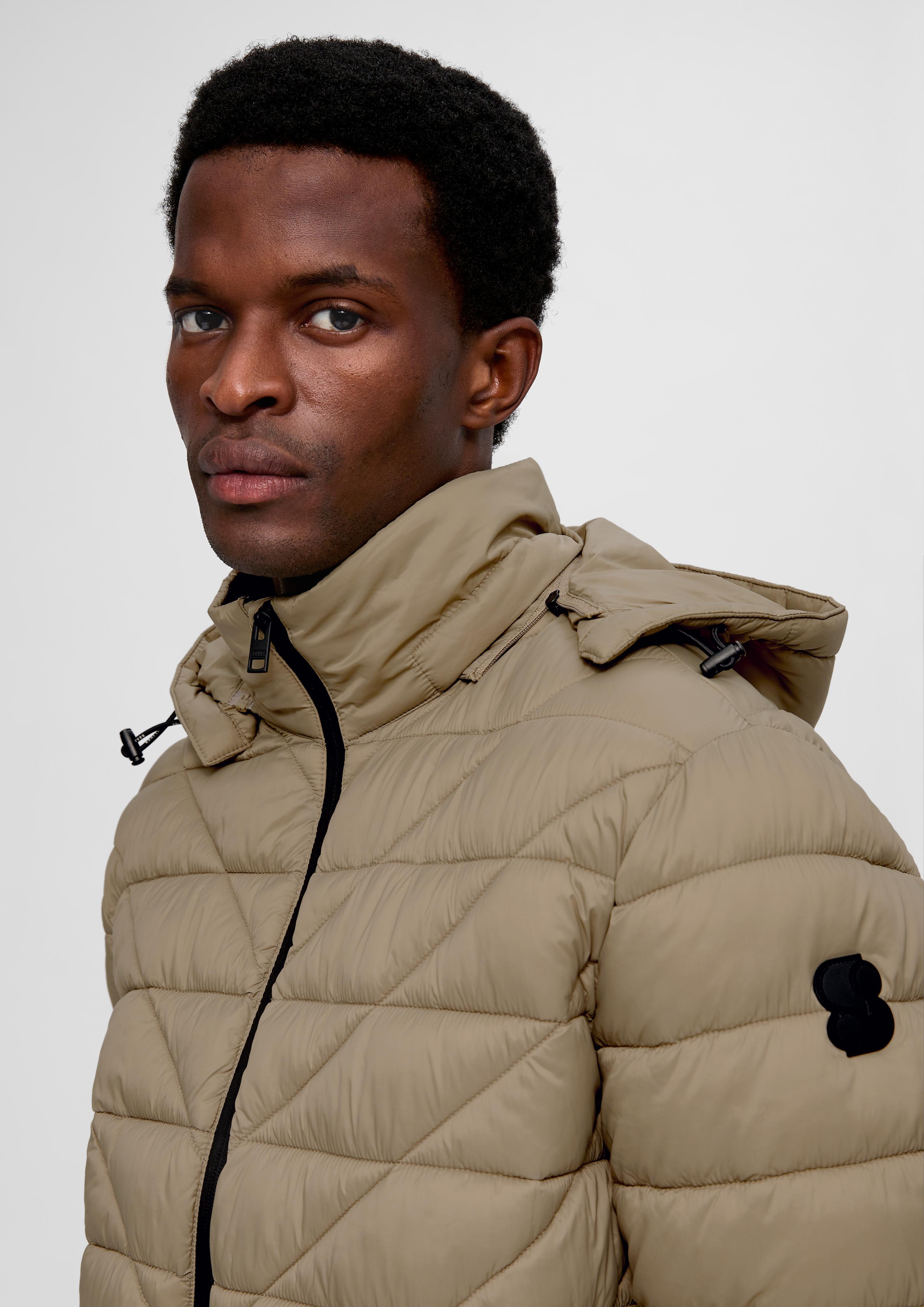 Steppjacke mit Kontrast-Details  2131724-8520