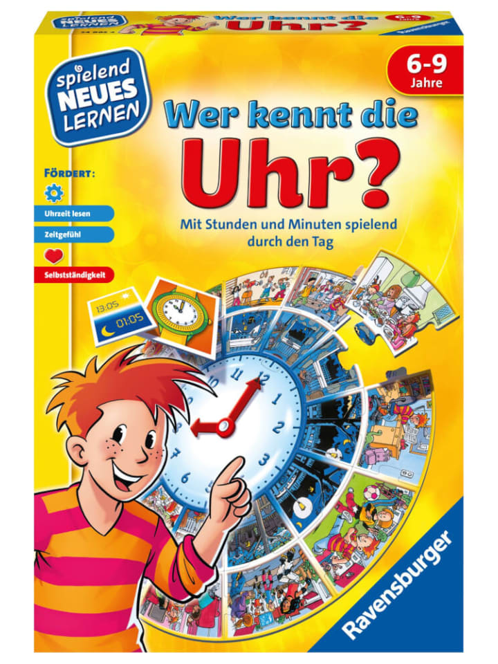 Ravensburger Lernspiel Wer kennt die Uhr?, 6-9 Jahre günstig kaufen onesize