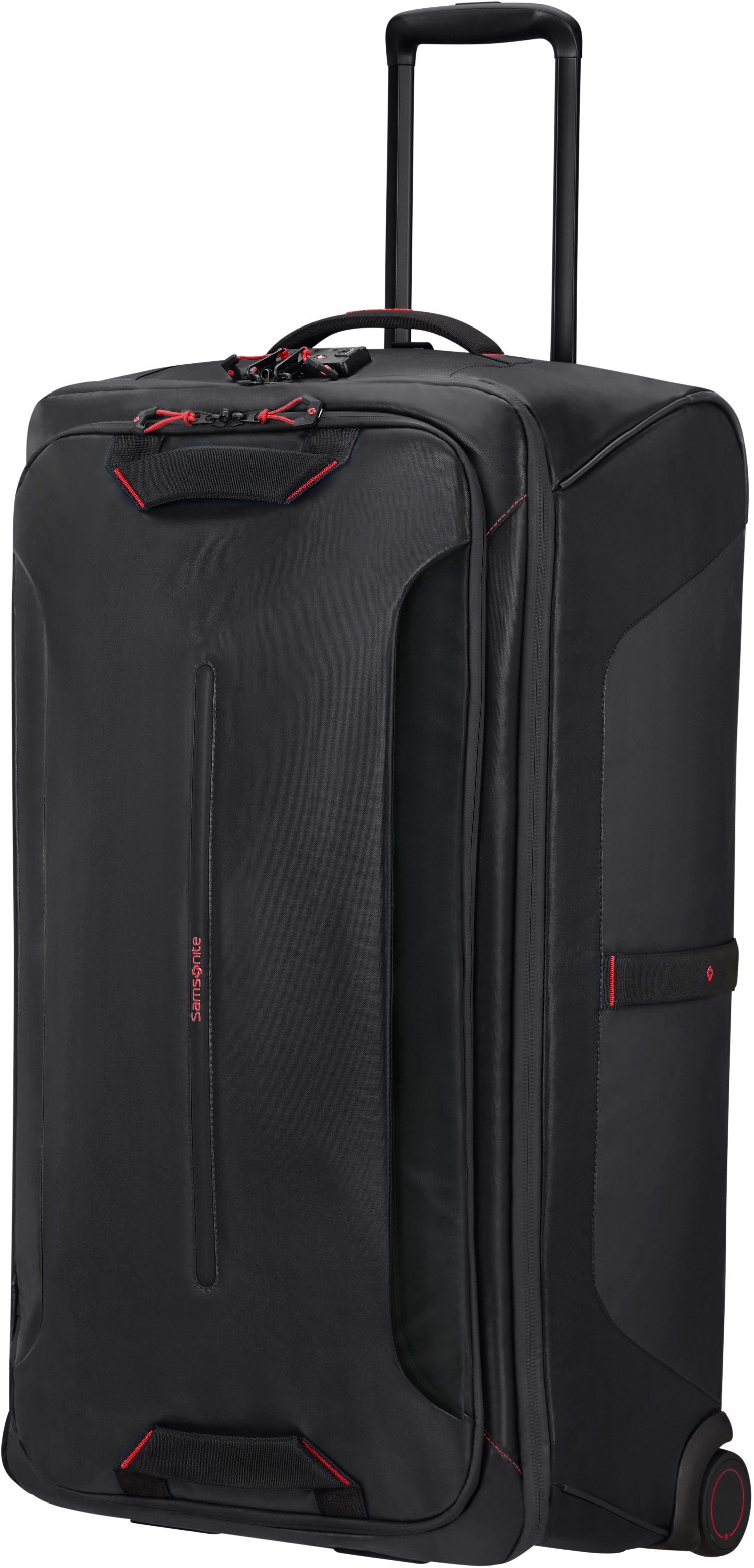Samsonite Reisetasche Ecodiver, 79 cm, Black, mit Trolley- und Rucksackfunktion; teilweise aus recyceltem Material