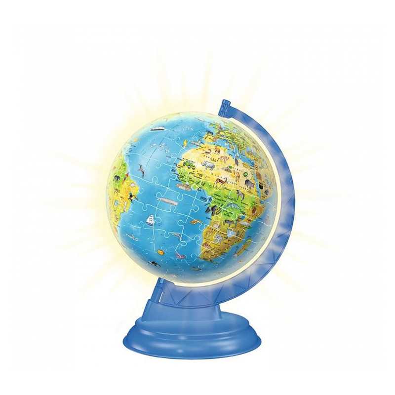 Puzzle 3D Globe illumine 180 pièces