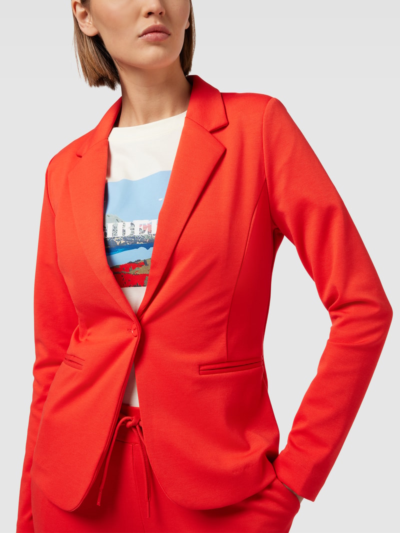 Blazer mit Reverskragen Modell 'Kate' in rot
