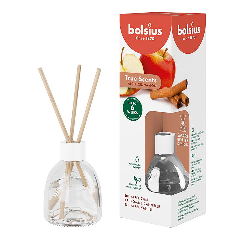 Bolsius Duftolje 60 ml m/trepinner Apple Cinnamon