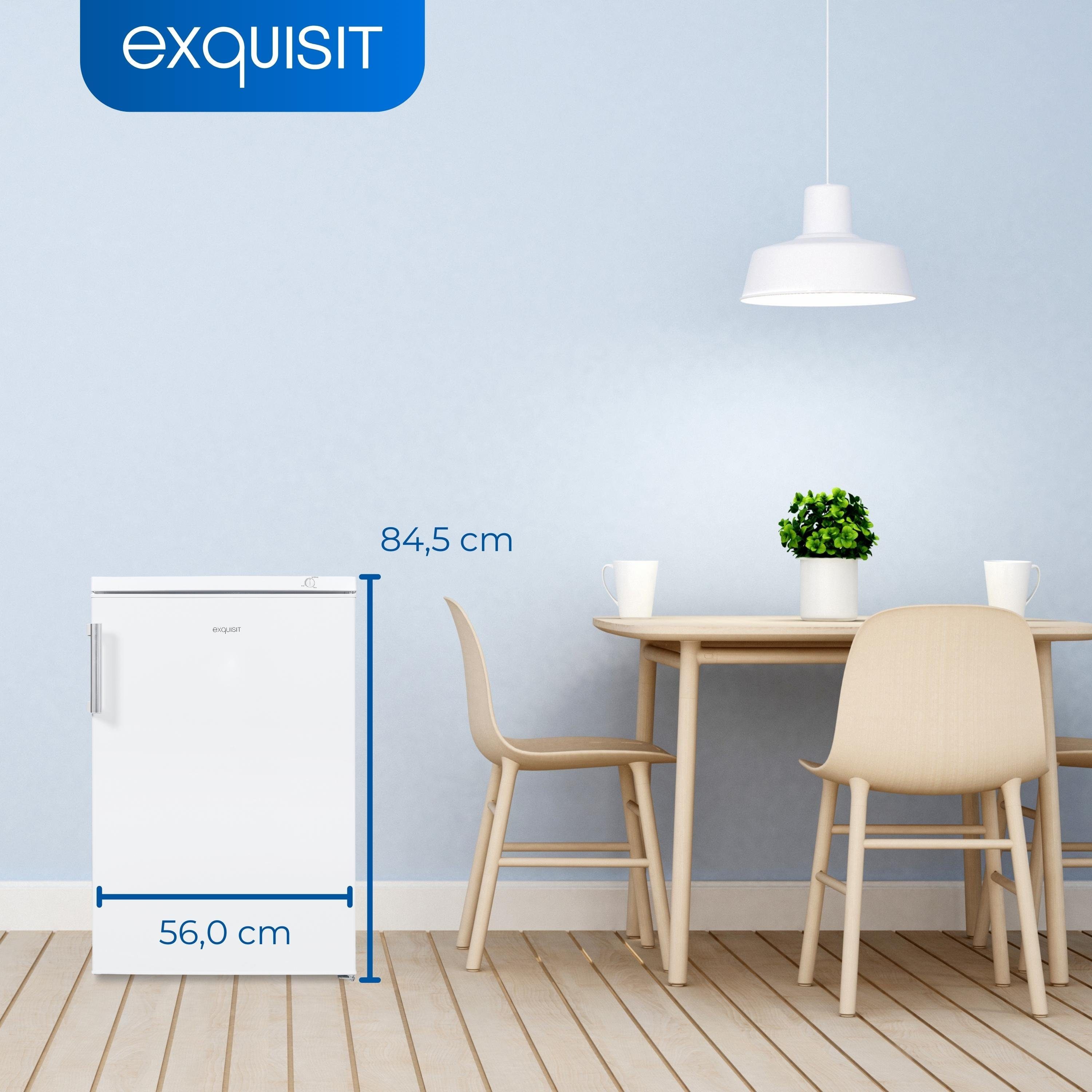 exquisit Gefrierschrank GS581-H-010D, kompakt und platzsparend