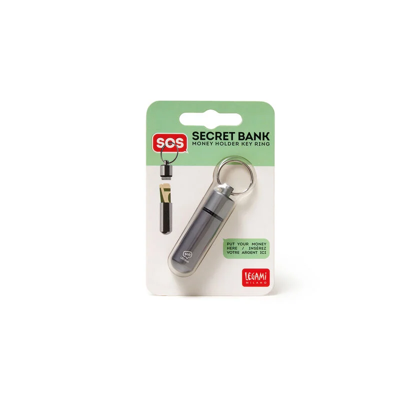 Kľúčenka s peňaženkou - SOS Secret Bank