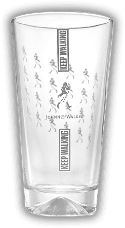 Johnnie Walker Highball Glas Striding Man Johnnie Walker Highball Glas Striding Man