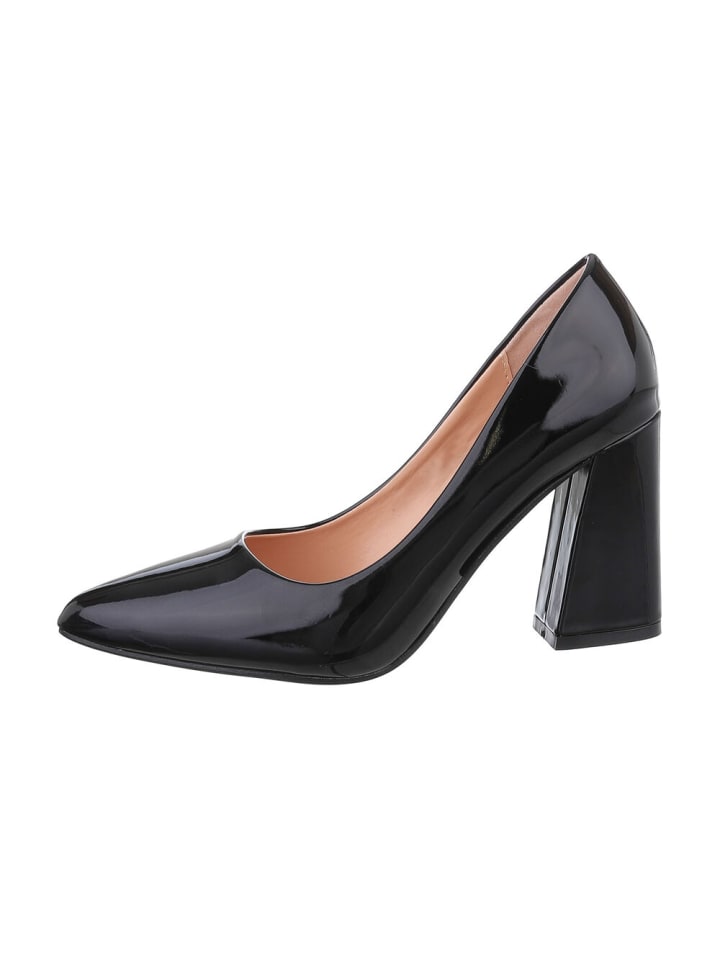 Ital-Design Pump in Schwarz günstig kaufen