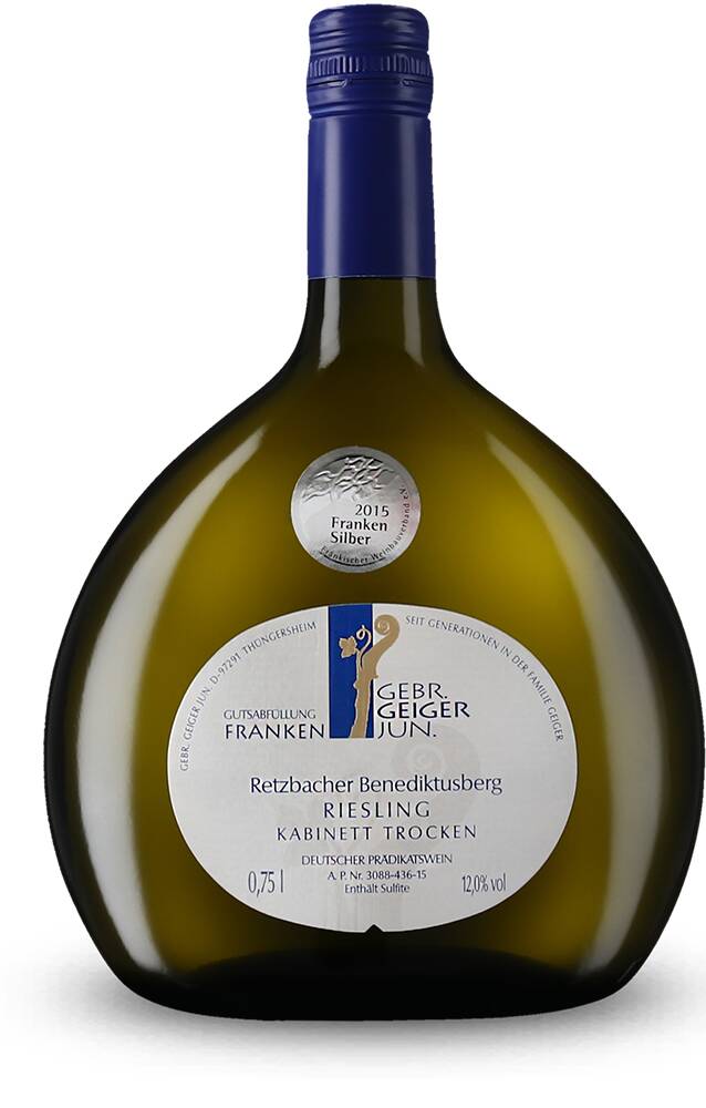 Weingut Gebr. Geiger jun. Riesling Kabinett trocken Retzbacher Benediktusberg 2020