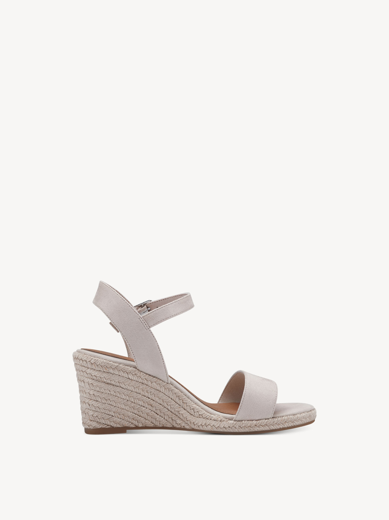 Sandale à talon - beige