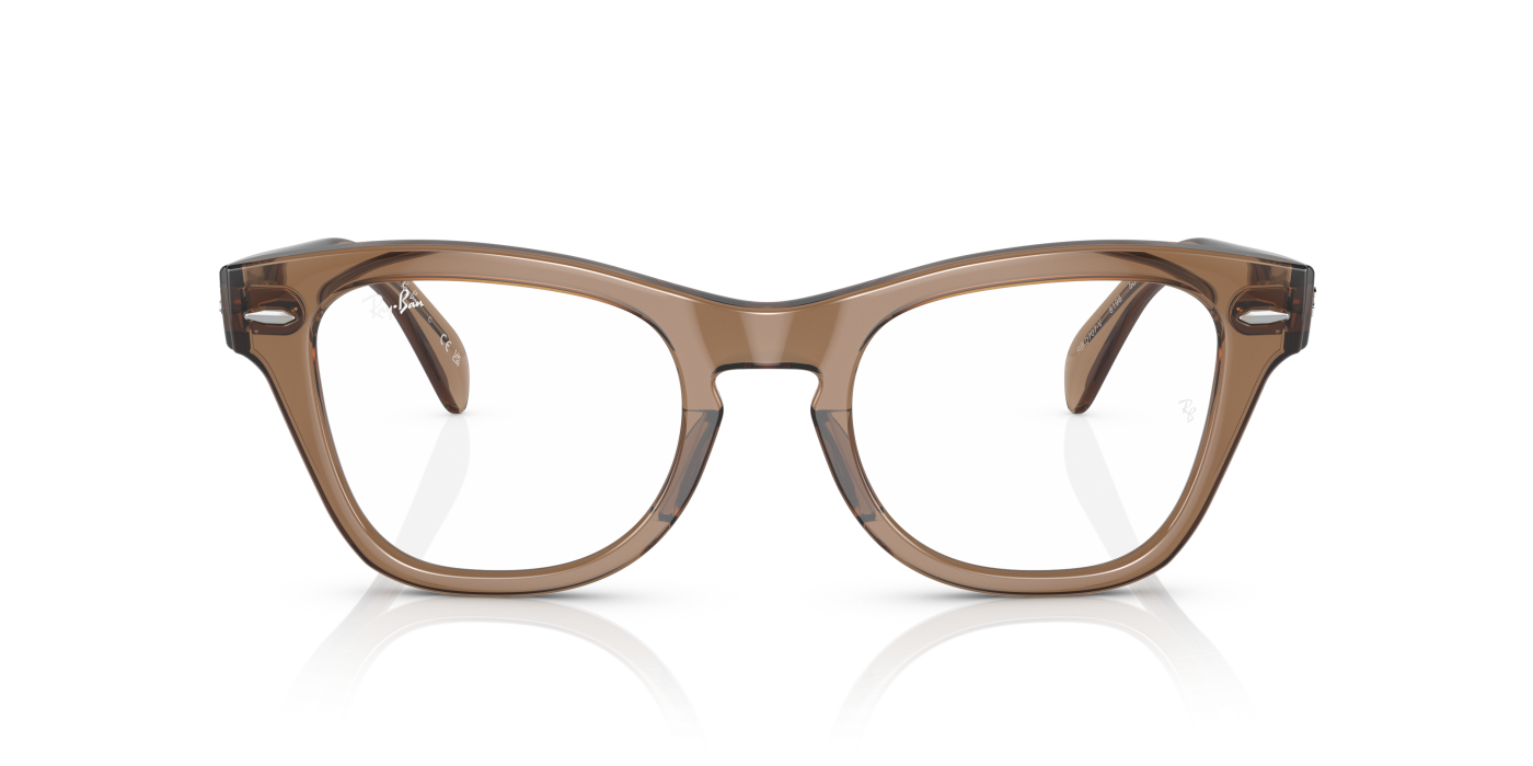 RB0707 OPTICS - Maro deschis transparent lucios