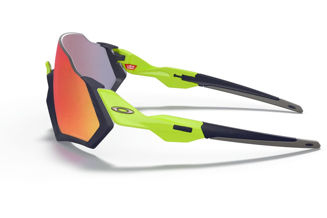 Oakley Flight Jacket Matte Navy / Prizm Road