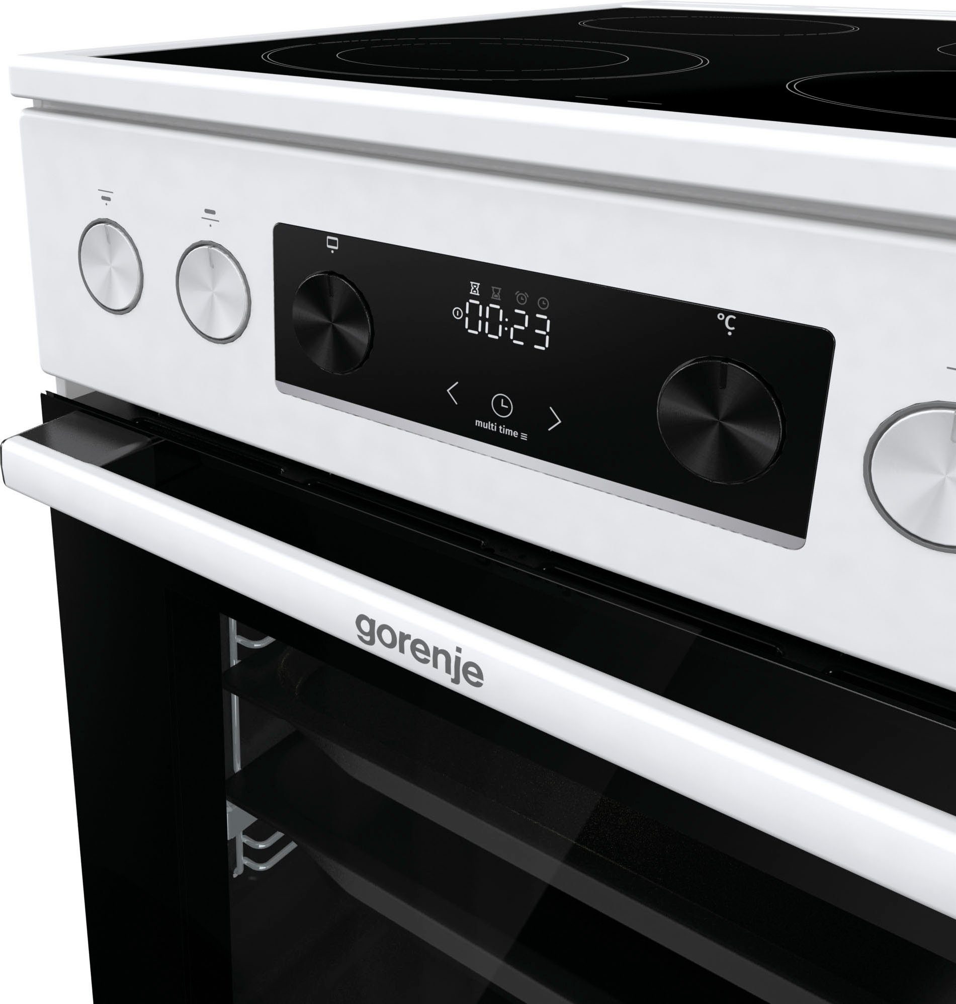 GORENJE Elektro-Standherd GECS5C7, Aqua Clean