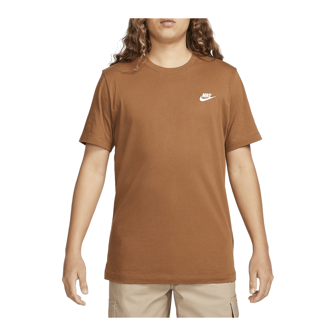 Nike Club T-Shirt Braun F281