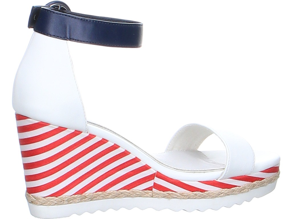 MARCO TOZZI Klassische Sandalen weiss