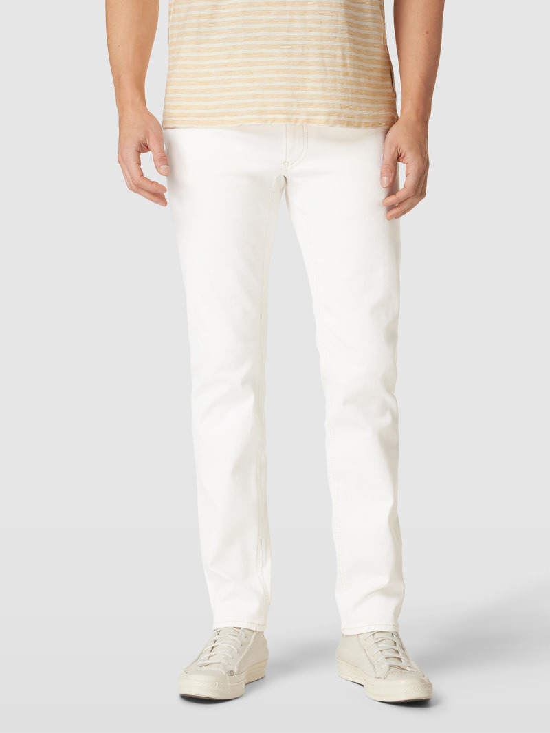 Jeans im 5-Pocket-Design Modell 'Chuck' in ecru