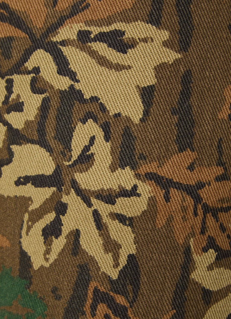 Pantaloni Obey Hardwork cu imprimeu de camuflaj