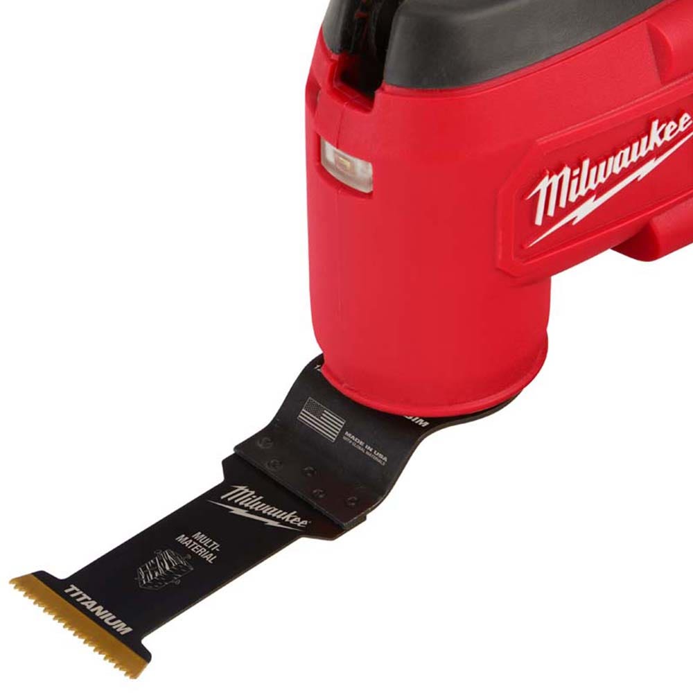 Lâmina Milwaukee de 3 peças, 35 mm, OPEN-LOK, bimetálica e multimaterial com reforço de titânio, 49251233