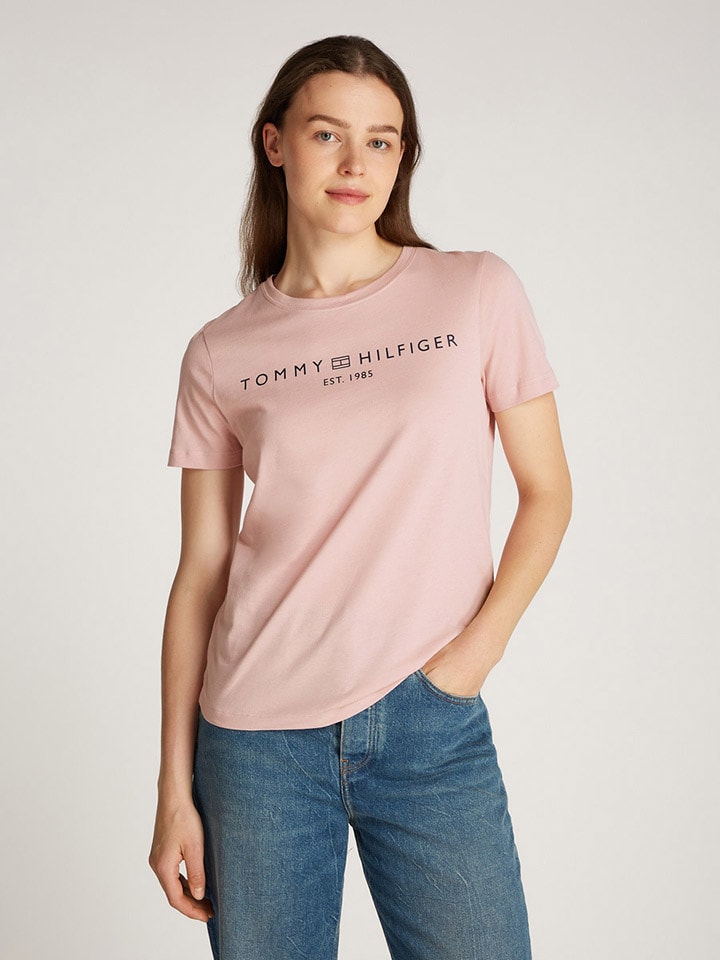 Tommy Hilfiger Shirt in Rosa günstig kaufen