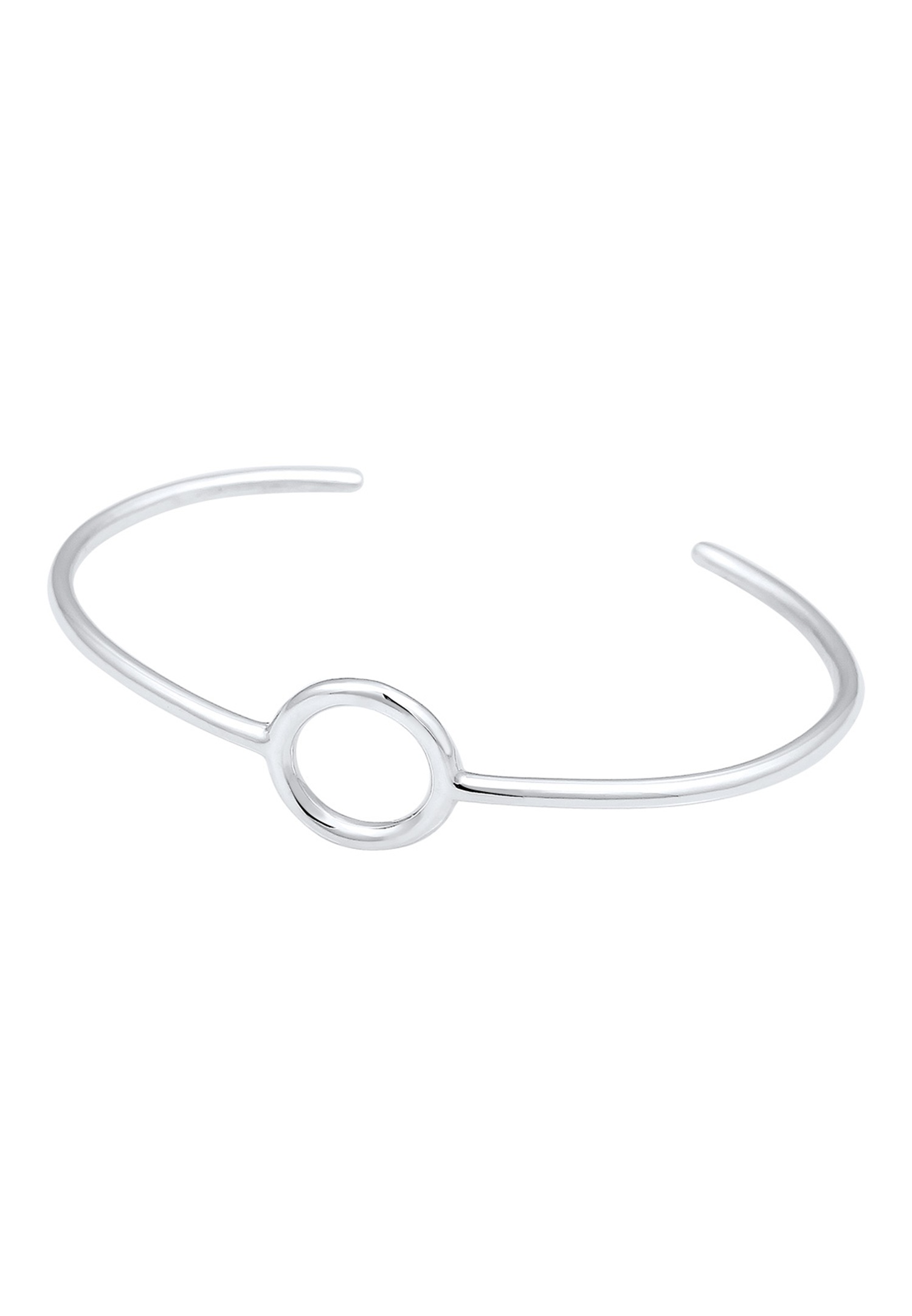 Bransoletka Elli PREMIUM Circle Geo Minimal Basic ze srebra 925