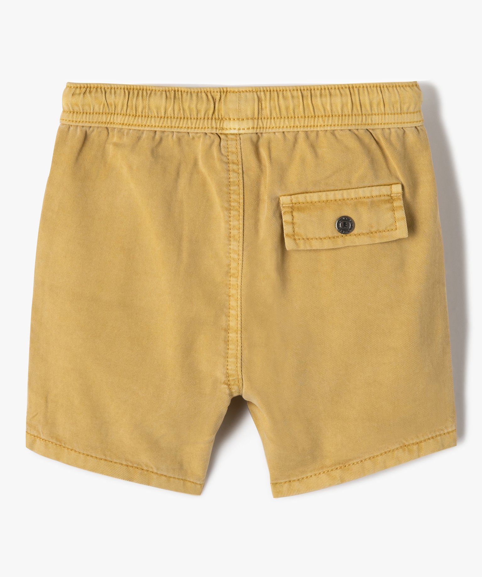 Bermuda bébé Garçon en Lyocell - LuluCastagnette jaune | GEMO
