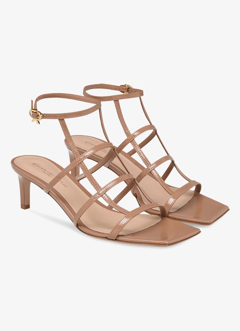 Sandale din piele Gianvito Rossi Mondry 55