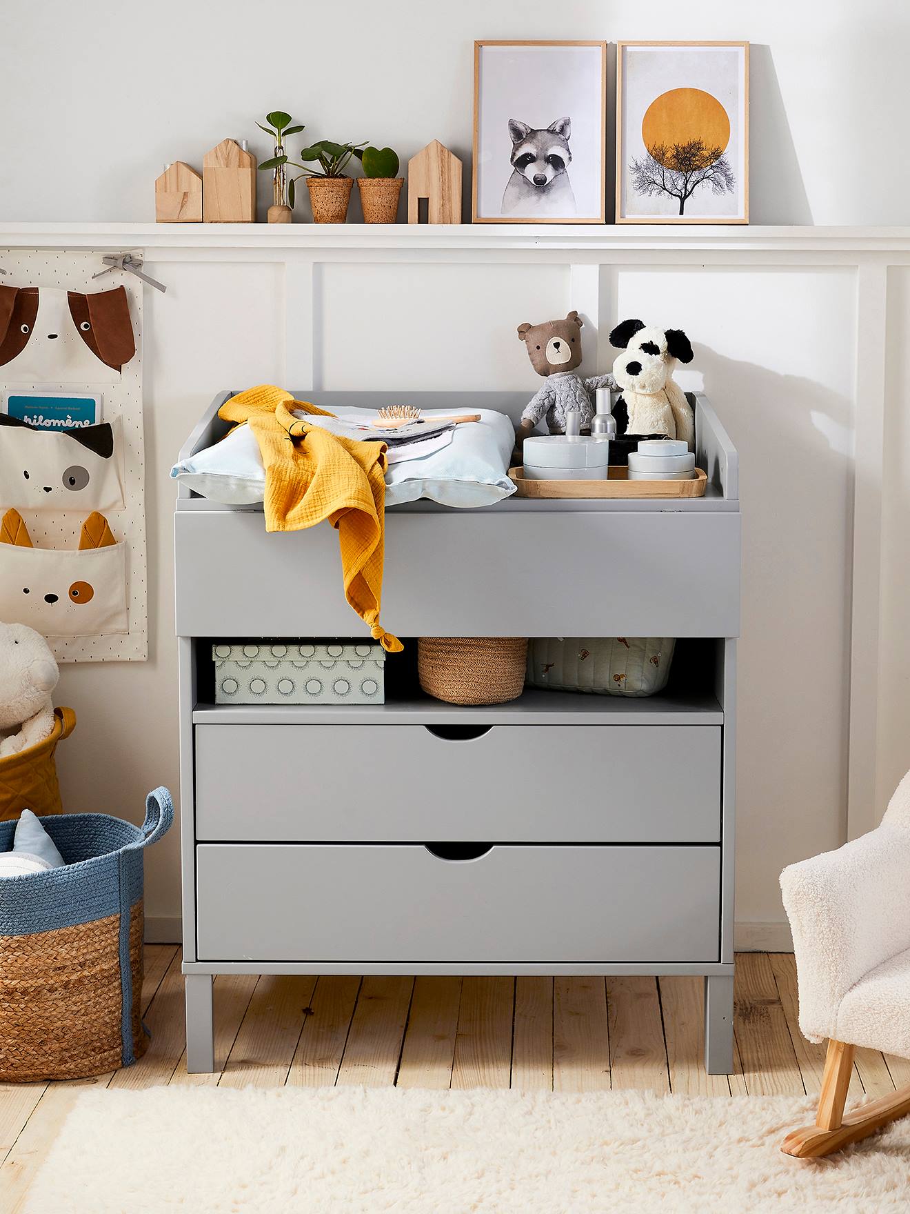 Commode à langer LIGNE HOLIDAYS blanc