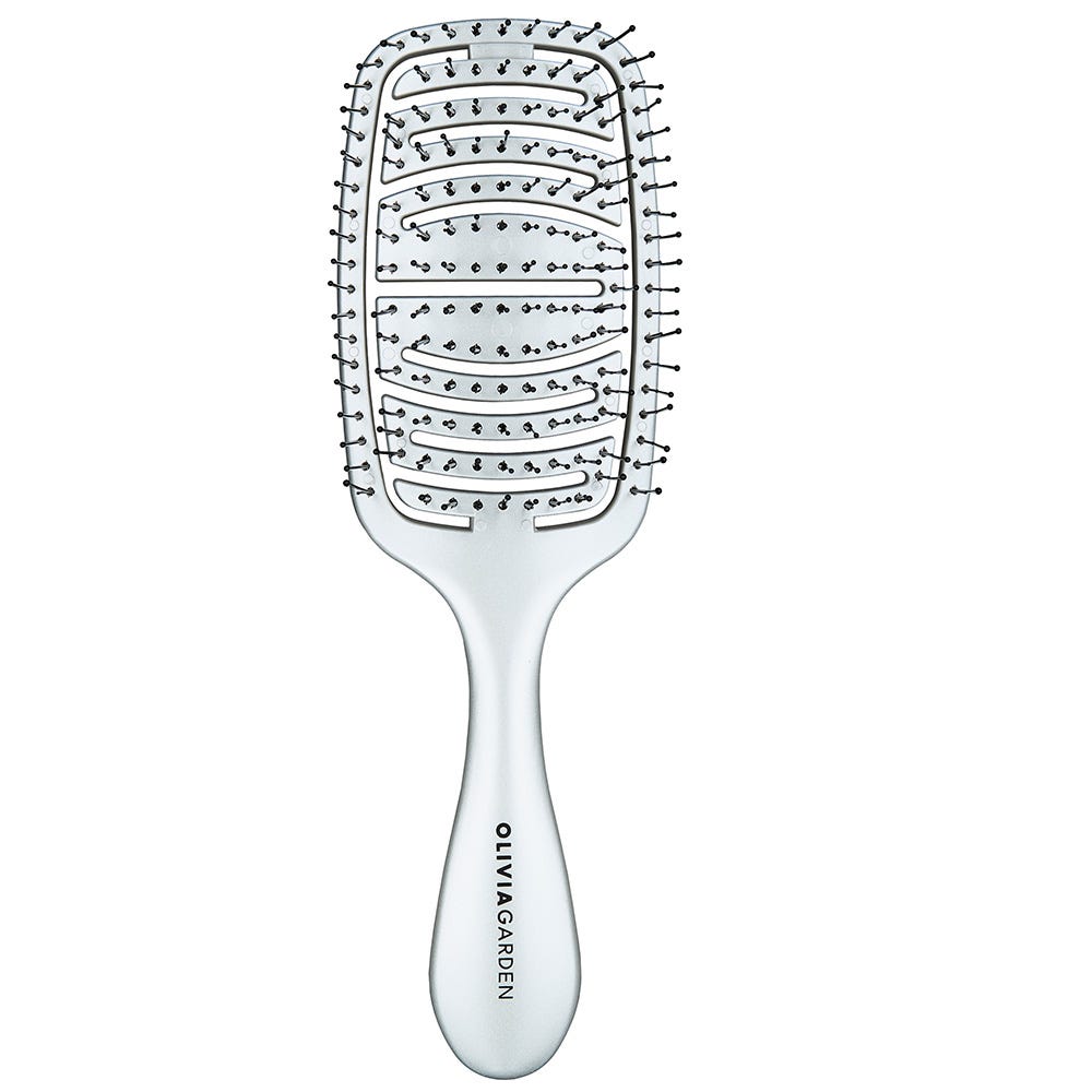 Olivia Garden iDetangle Medium Space Moon Silber