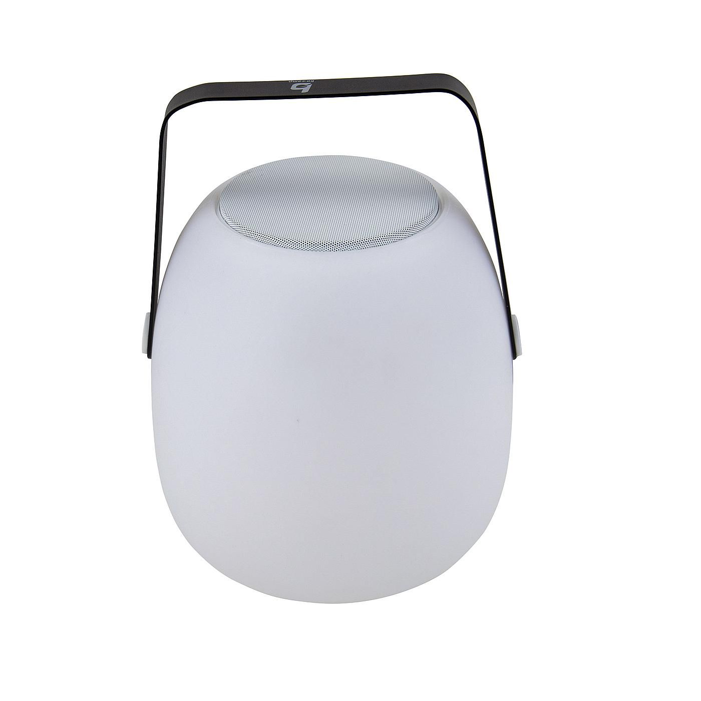 Bo-Camp Industrial Wade Tischlampe mit Bluetooth-Lautsprecher