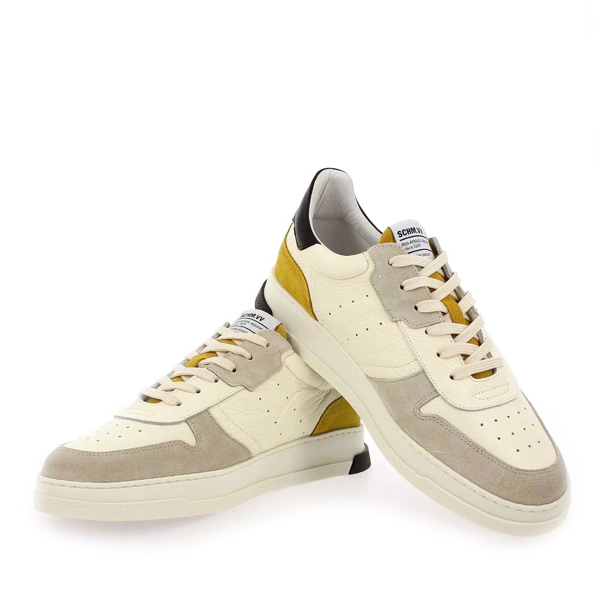 Schmoove  ORDER SNEAKER - Écru Jaune