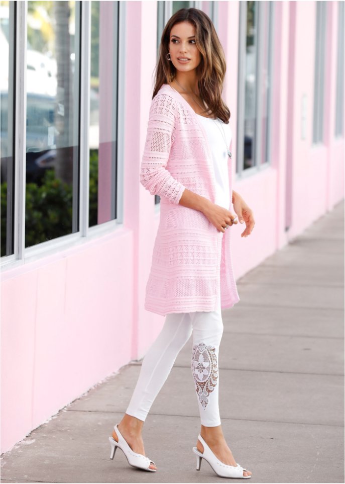 Leggings mit Spitze